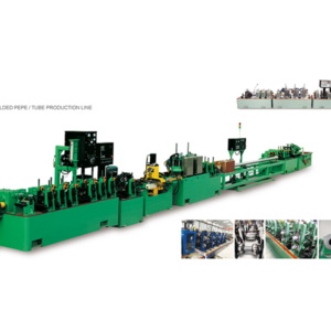 Industrial welded pipe production line